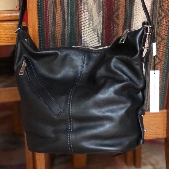 Marc Jacobs black leather shoulder bag - Picture 3 of 3